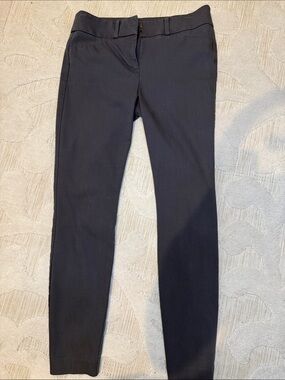 LOFT Marisa Skinny Grey/Blue Pants